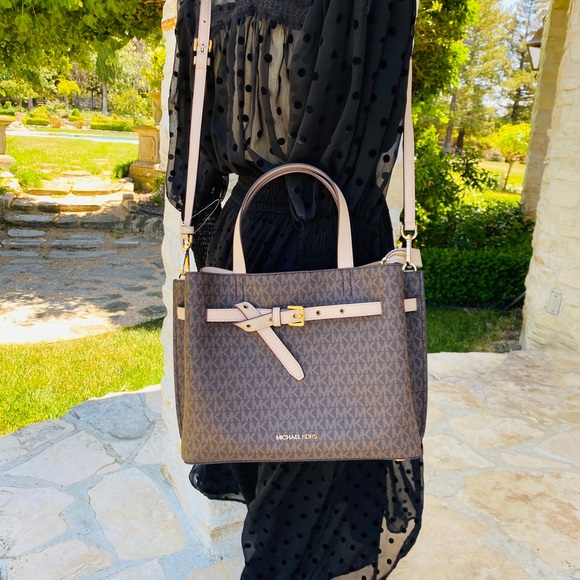 NWT Michael Kors Emilia LG Satchel&wallet - Picture 12 of 12